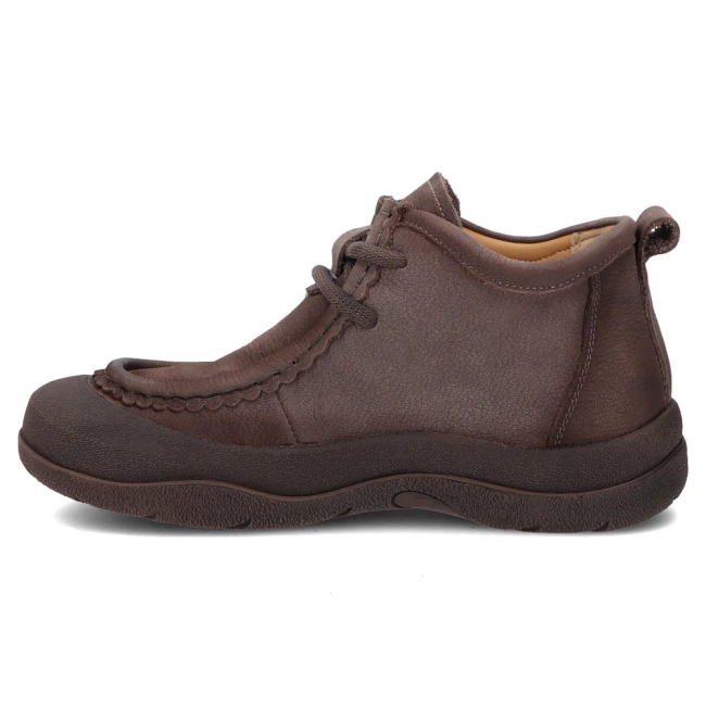 Skórzane trzewiki Filippo DBT8212/26 GR taupe
