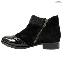 Booties RIEKER y6461-00 black comb 8021662