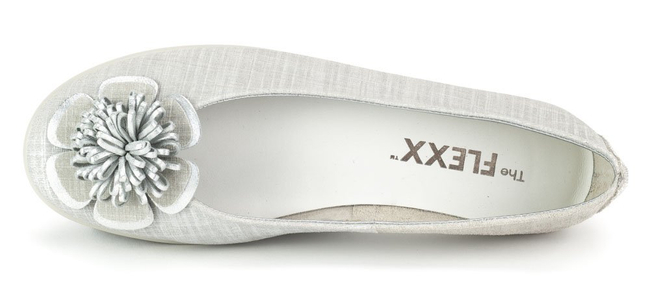 Baleriny The Flexx Misspoke A103/38 Silver/Silver