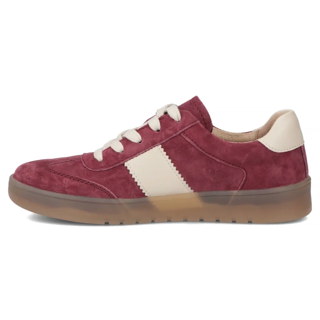 Leather sneakers Filippo DP6770/25 BG burgundy