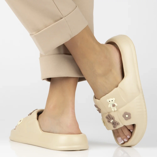 Slippers News 25SD11-8912 beige