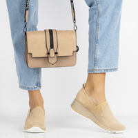 Leather Sneakers Filippo DP1500/21 BE beige