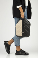 Backpack Filippo TD0331/22 BR/ BK ecru-black