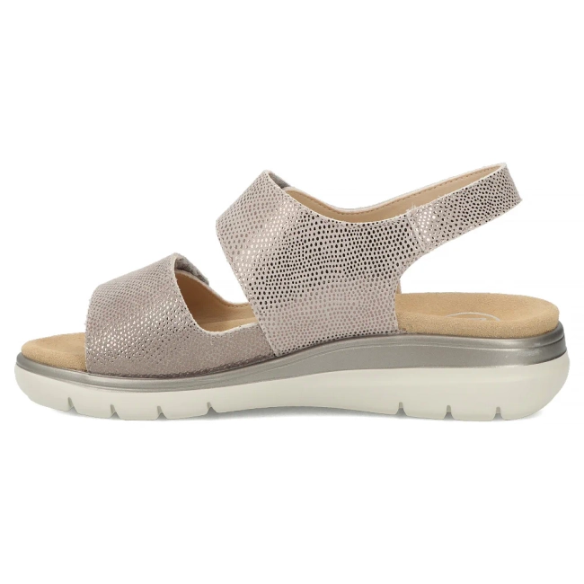 Leather sandals Filippo DS7850/26 TP beige