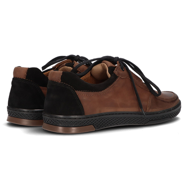 Leather shoes Filippo 918 brown