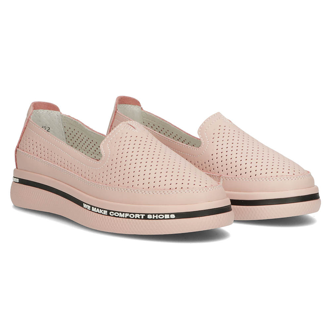 Leather shoes Filippo DP3623/22 PI pink