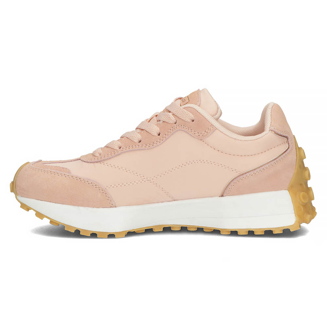 Leather Women's sneakers Filippo DP3748/22 PI pink