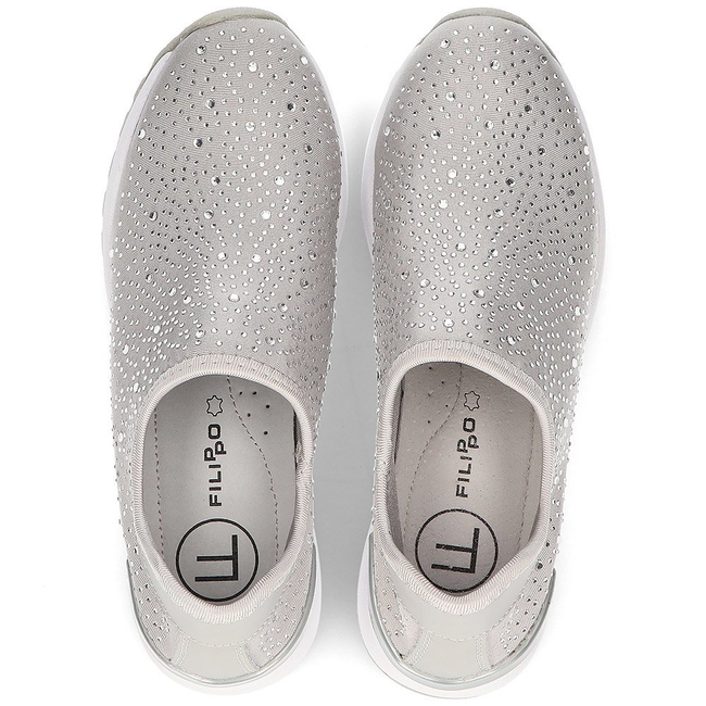 Sneakersy Filippo DP2001/21 GR szare