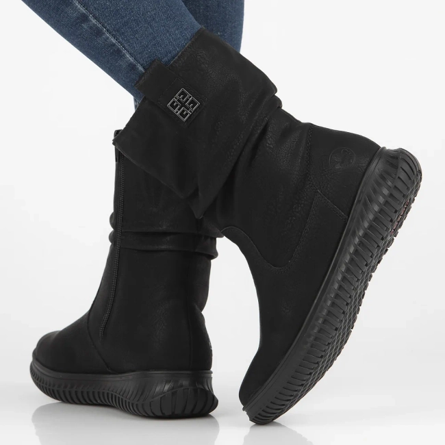 Botki Rieker 74283-00 czarne