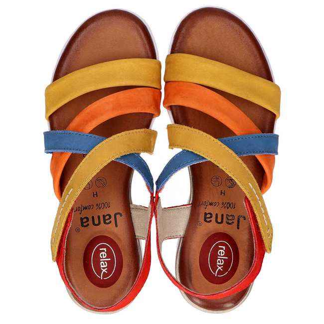 Sandały Jana 8-28205-24 990 Multicolor