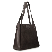 Skórzana torebka Toscanio G123 brązowa