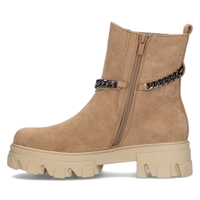 Filippo ankle boots HFN-8728 Beige