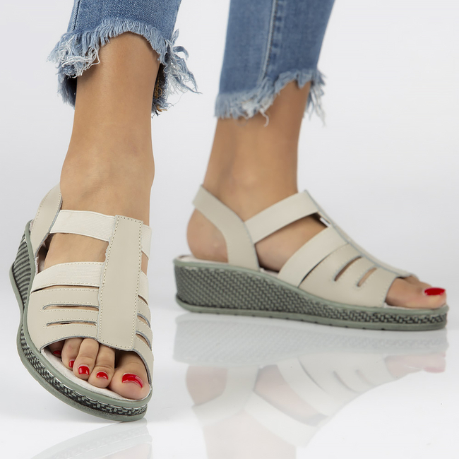 Sandały Filippo DS1432/20 BE beige