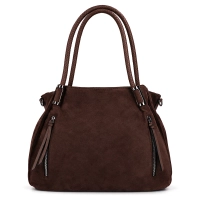 Dark brown handbag Tayla