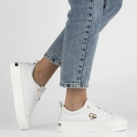 Leather shoes Filippo DP3533/25 WH H white