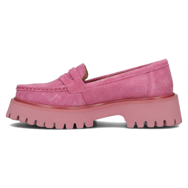 Leather shoes Filippo DP4586/23 FH pink
