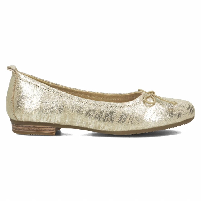 Leather shoes Filippo DP6249/24 GO gold