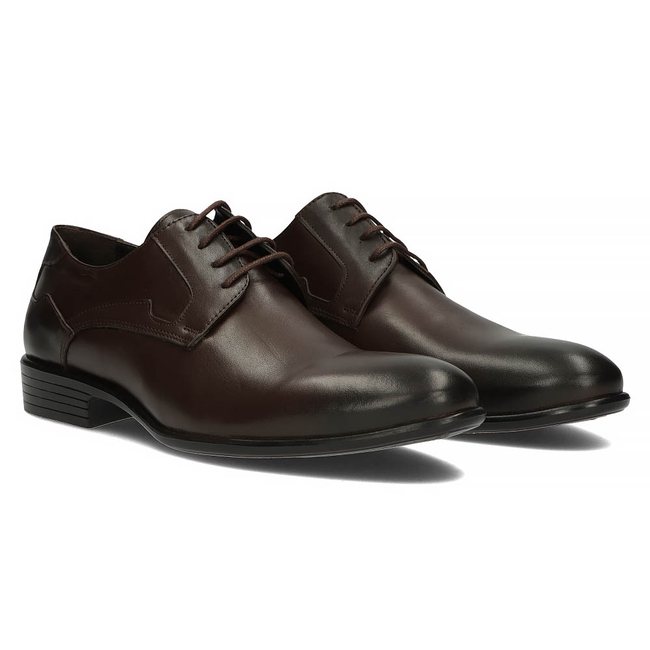 Leather shoes Filippo 3637 brown CEVIZ