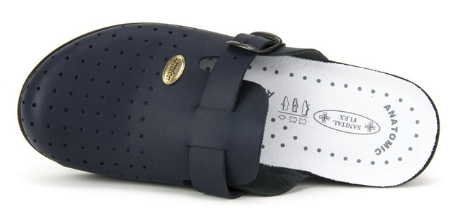 Klapki Sanital Flex 708/I Blue