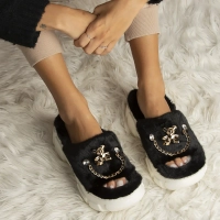 Slippers Filippo DK6687/24 BK black