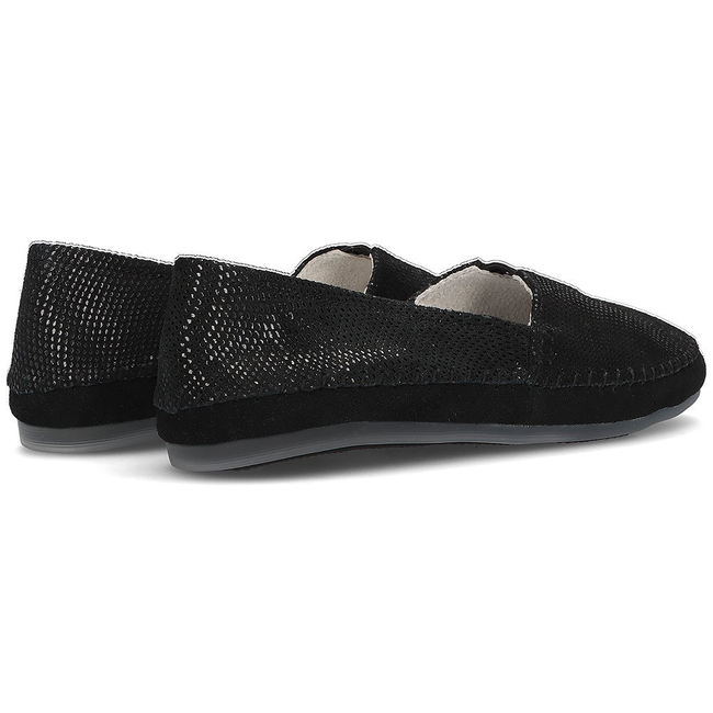 Leather loafers Filippo DP031/21 BK black