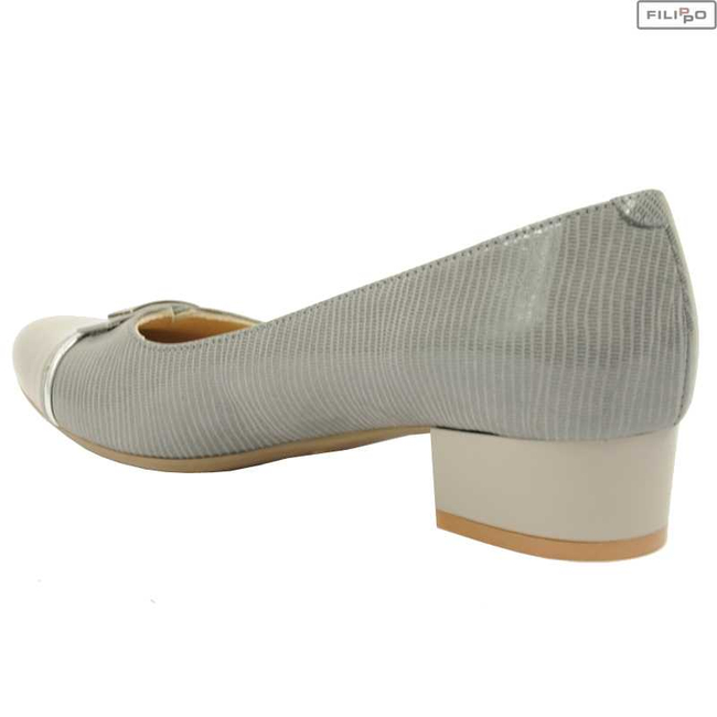 Pumps ARKA 2100/567+387+583 gray lact+husk 8022531