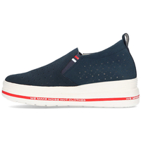 Skórzane Półbuty Filippo DP2009/21 NV granatowe