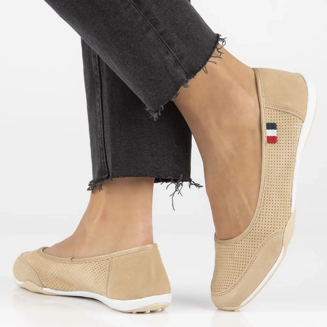 Leather shoes Filippo DP143/24 BE beige