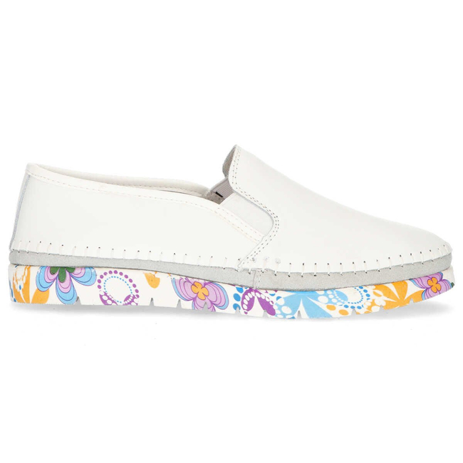 Leather shoes Filippo DP1212/20 WH white