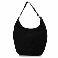 Handbag Toscanio Hobo Suede A284 black