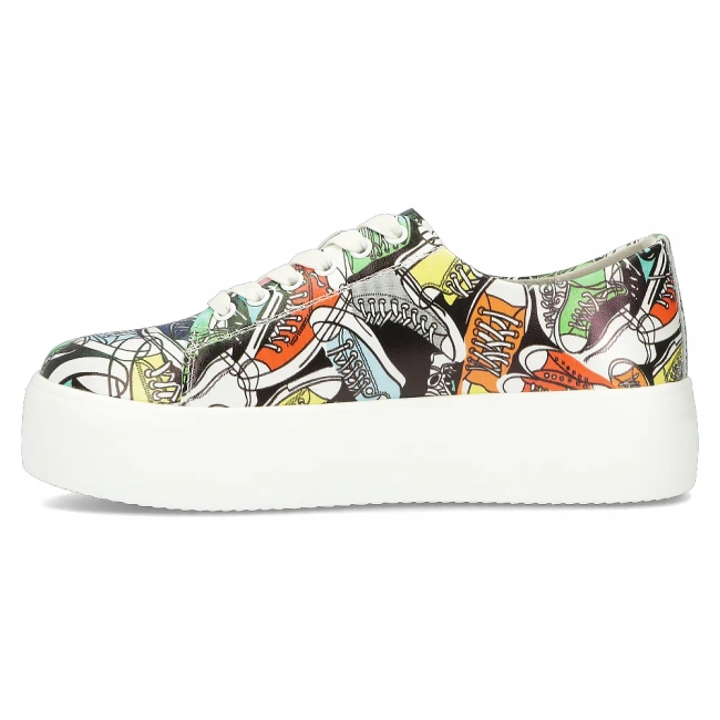 Leather shoes Filippo DP6115/24 MLT multicolor