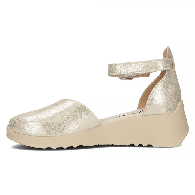 Leather shoes Filippo DP4596/23 GO gold