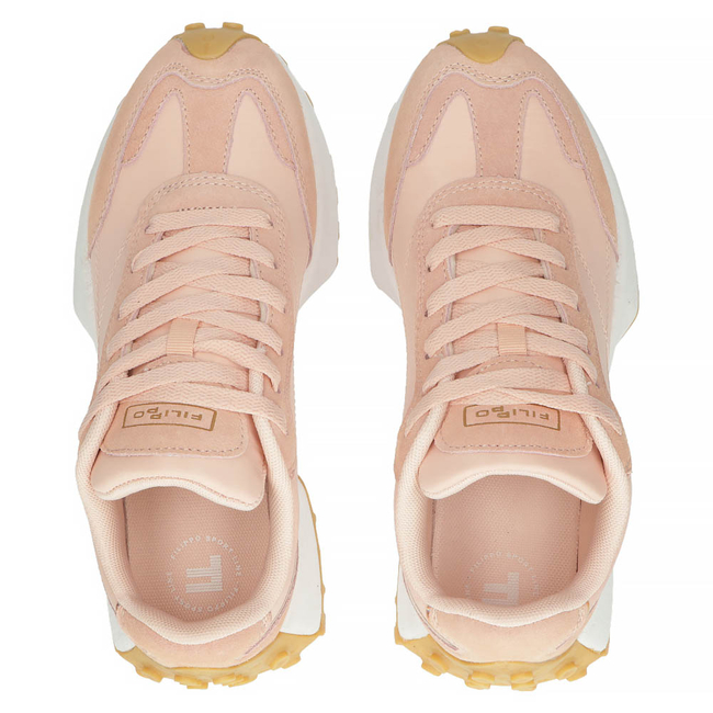 Leather Women's sneakers Filippo DP3748/22 PI pink