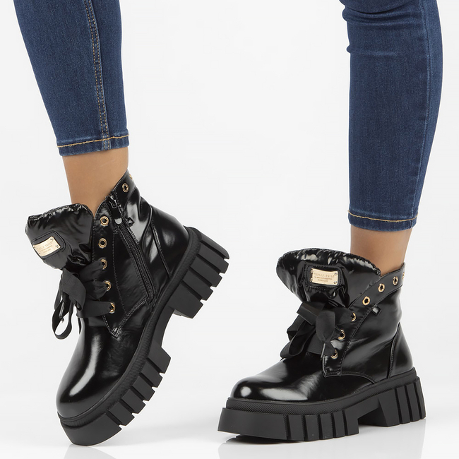 Botki Filippo A9506 czarne