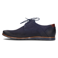 Leather shoes Filippo 1757 navy blue