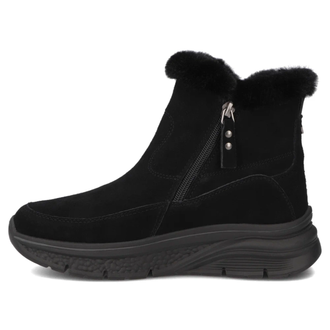 Leather ankle boots Filippo DBT7291/25 BK black