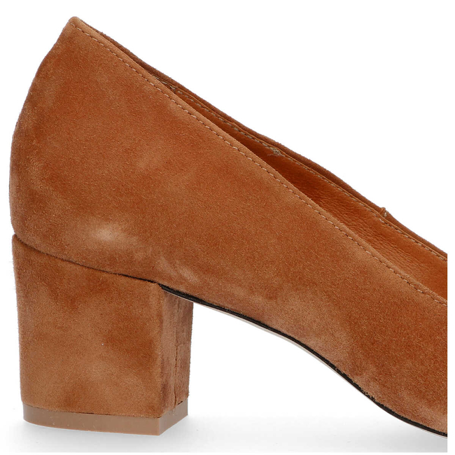 Półbuty Filippo 1512 Welur Kork