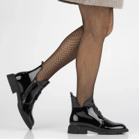 Leather ankle boots Filippo DBT6571/24 BK black