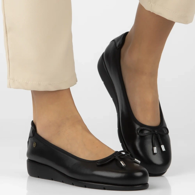 Leather ballerinas Maciejka P6504-01/00-1 black