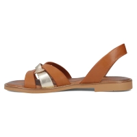 Leather sandals Filippo 40382 brown