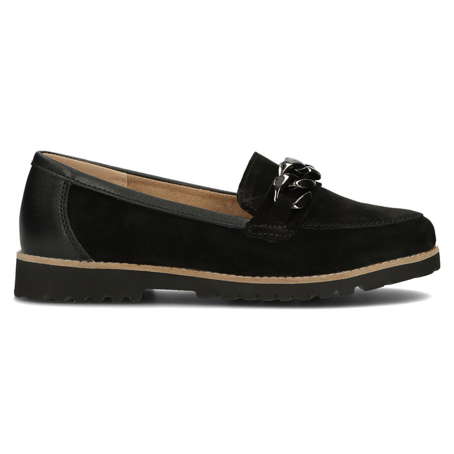 Leather shoes Filippo DP4134/22 BK black