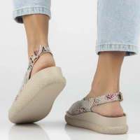 Leather sandals Filippo DS7581/26 MLT multicolor 