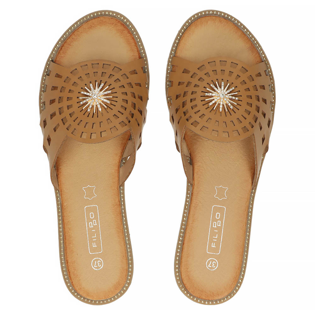 Flip-flops Filippo DK4621/23 BE brown