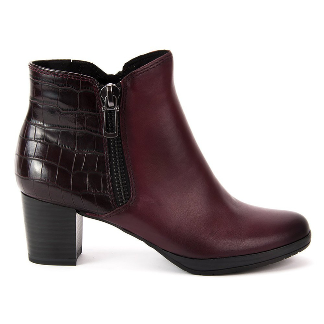 Ankle boots MARCO TOZZI 2/2-25388/39 BORDEAUX