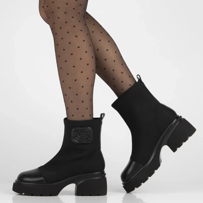 Artiker leather boots 55C0547 black