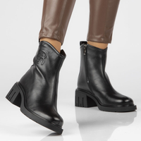 Botki Filippo DBT4048/22 BK czarne