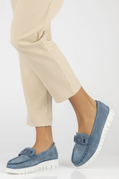 Leather loafers Filippo DP3334/23 NV navy