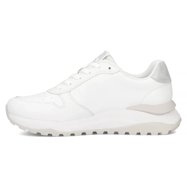 Leather sneakers Rieker W2502-80 white