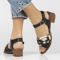 Leather sandals Filippo 40275 black