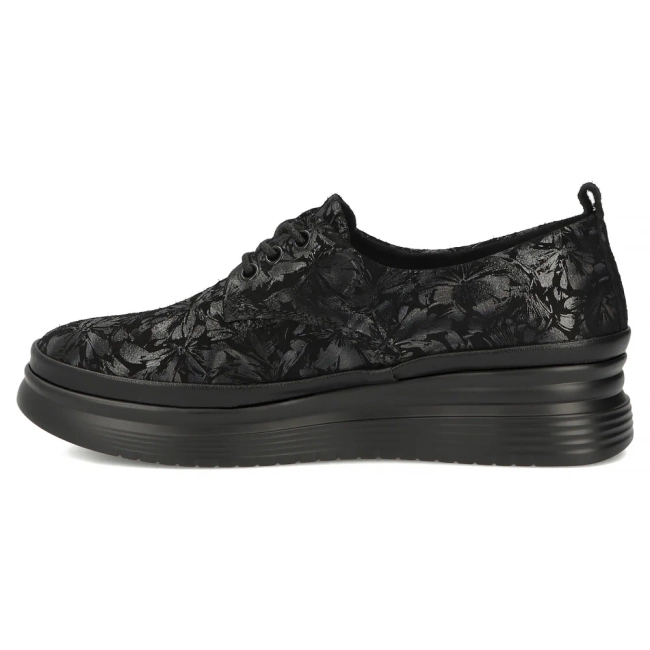 Leather shoes Filippo DP7960/26 BK FL black
